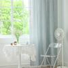 Cortinas de Tela de Algodón y Lino Estilo Japonés, Cortinas Cortas de Color Sólido, Cortinas con Acabado Semi-Opacas, Cortinas para Ventanas, Cortinas Divisorias para Cocina y Dormitorio