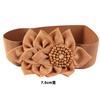 Cinturón de Flor de Rosa Directo de Fábrica Sello de Cintura para Fiesta Danza de Mujer Equipo Moda Cinturón Decorativo Transfronterizo para Mujer