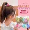 Diademas de Colores Amplias Caladas para Niñas, Adecuadas para la Escuela, Bandas para Coletas Altas, Accesorios para el Cabello de Alta Elasticidad