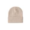 Amazon En Stock Gorro de Punto para Cabeza Grande Gorro de Punto Liso Gorro de Lana de Color Sólido Estilo Europeo y Americano Unisex Gorro Cálido