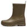 Botas de Lluvia Simples de Moda para Mujer, para Exterior, Usables, de Media Caña, Zapatos para Agua, Botas de Lluvia para Adulto, Impermeables, Antideslizantes, Zapatos para Agua de Suela Gruesa