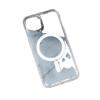 Nueva funda magnética transparente dos en uno para teléfono Apple 15 iphone 14 pro funda protectora acrílica