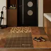 Felpudo de Entrada Estilo Vintage 2026, Felpudo de Bucle de Seda para la Entrada Principal, Felpudo Personalizable para el Vestíbulo, Alfombra Antideslizante y Resistente a la Suciedad