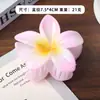 Novo Prendedor de Cabelo Flor de Ovo Plástico Degradê Grampo de Rabo de Cavalo Coque de Cabelo Presilha Tubarão Acessórios de Cabelo da Moda Atacado