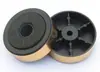 Chasis Amplificador Altavoz de Audio, Pies Amortiguadores y Amortiguadores de Vibración, Almohadillas para Pies, Almohadillas de Soporte, Color Dorado