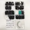 800 Piezas Caja de Cuatro Capas con Hebilla Venta Caliente Transfronteriza Clip de Remache para Guardabarros Set de Hebillas para Coche Clip para Parachoques