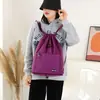 Mochila con Cordón con Logo Personalizado, Bolso de Mamá, Bolsa Plegable Ligera para Exteriores, Mochila Resistente al Agua, Mochila Pequeña
