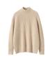 Otoño e Invierno Nuevo Suéter 100% Cachemira Pura para Mujer Talla Grande Suéter Holgado de Punto Cuello Medio Alto Suéter Cálido Abrigo de Mujer Engrosado