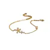 Pulsera de Plata Art Source S925 con Margaritas S925 por Todas Partes, Estilo Fresco y Único, Pulsera Original Estilo Ins