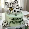 Decoraciones para Pasteles de Celebridad de Internet con Tema de Fútbol, Adornos de Niño con Jersey de Fútbol, Tema de Equipo de Fútbol, Decoraciones para Hornear de Cumpleaños, Inserts