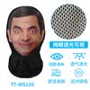 Serie de Celebridades Transfronterizas Gorro de Parodia Impresión Digital Paquete de Emoticonos Máscara de Malla Truco Divertido Máscara de Cara Completa Gorra