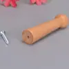 Gancho de Pared para Abrigos y Sombreros de Madera Maciza Gancho para Colgar Gancho Detrás de la Puerta Gancho Creativo para Abrigos Perchero Gancho Individual de Pared Gancho Cilíndrico