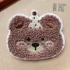 Lindo Felpa Moño Gato Gatito Flequillo Velcro Dulce Niña Frente Lateral Parche para el Cabello Niños