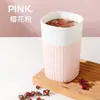 Copo de Enxaguante Bucal Quadrado Bicolor Plástico Copo de Chá de Leite Doméstico Copo para Bebidas Frias Copo de Água para Casal Copo de Café de Restaurante