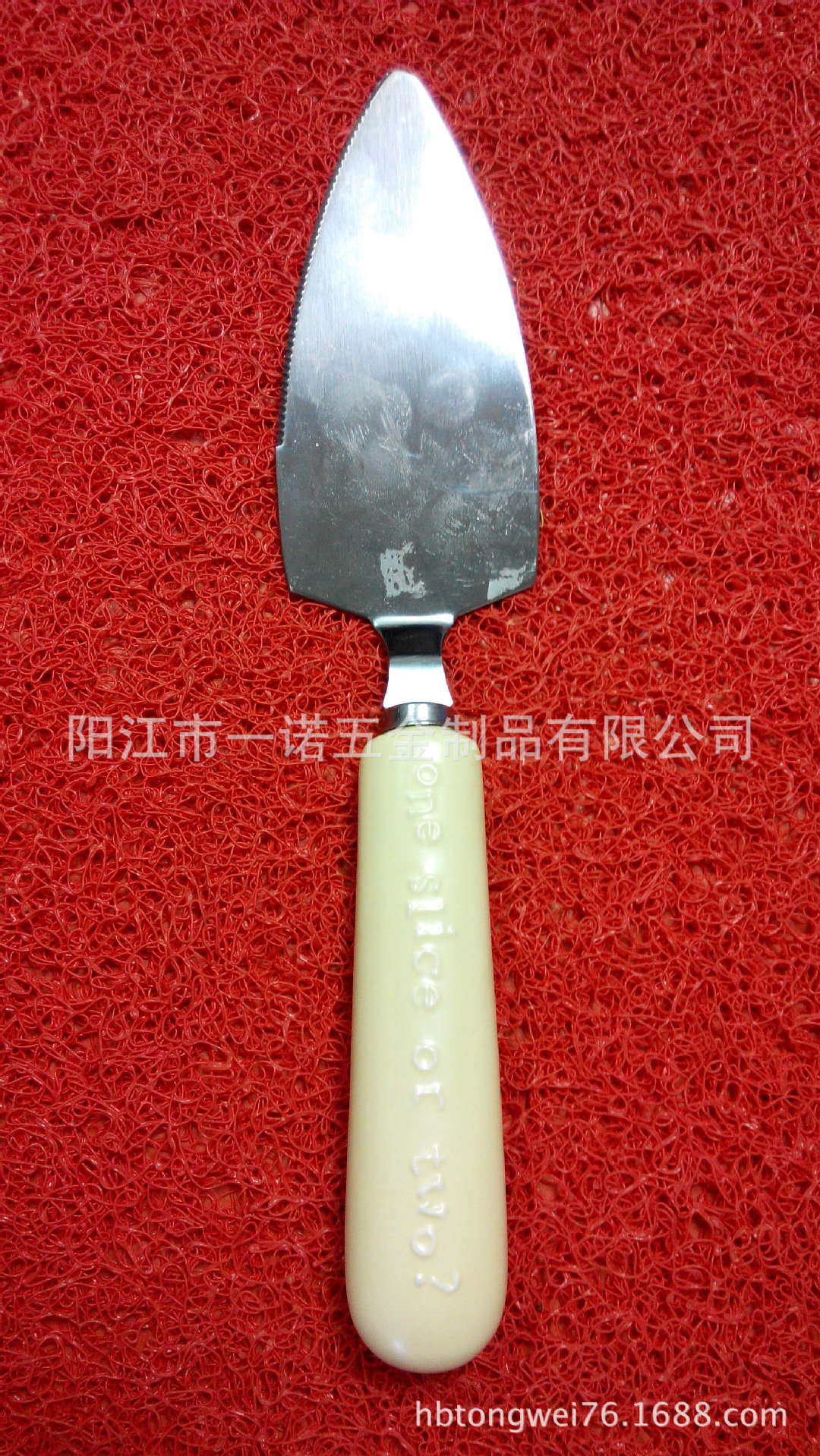 P-007ACA陶瓷柄蛋糕铲,面包铲..总长26CM,柄长1