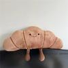 Almohada de galleta de chocolate de celebridad de internet, lindo peluche de pan, baguette, almohada para sofá, cojín creativo para mesita de noche