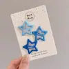 Pinzas para el pelo de niños que no dañan el pelo, lindas pinzas BB de estrella de cinco puntas para niñas, pasadores para flequillos y patillas, accesorios para el pelo de bebé