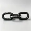 Cadena de tres anillos tipo fijo para vagoneta de mina uso de cadena de tres anillos soldada tiempo de uso largo y estable cadena de tres anillos