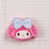 Pieza de arena movediza gruesa de Sanrio, nueva cadena de teléfono de dibujos animados tridimensional linda, llavero colgante, accesorios de joyería DIY