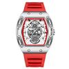 Nuevo Jin SHIDUN comercio exterior transfronterizo reloj deportivo moda reloj hueco transparente cuarzo reloj impermeable reloj para hombre