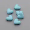 Cuentas de Acrílico Color Caramelo con Agujero Recto Forma de Corazón de Melocotón para Llaveros de Bricolaje, Colgantes de Coche, Cadenas para Teléfono Móvil, Joyería, Accesorios de Cuentas