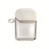 Jabonera de viaje portátil mini jabonera sellada con drenaje con tapa jabonera transparente lujo ligero alta gama