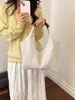 Bolsa de compras moderna, minimalista y ligera, bolsa tote de lona, nueva colección de otoño 2026, estilo retro para el día a día, bolso de hombro