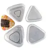 Molde para bolas de arroz DIY para niños, molde de arroz sushi de triángulo amoroso, juego de herramientas de molienda con forma de bola de arroz para que coma el bebé