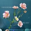 Xiaohongshu Flor de Mariposa, Peonía, Mariposa, Piezas de Flores Artificiales Específicas para Bodas, Accesorios de Fotografía, Flores de Interior