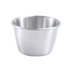 Molheira de Aço Inoxidável, Molheira Redonda para Molhos, Molheira para Batatas Fritas, Prato para Tempero de Salada e Tomate, Molheira de Pimenta, Tigela, Prato