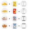 Máquina Envasadora Automática de Bolsas Selladas por la Espalda para Gránulos Relleno de Nitrógeno Papas Fritas Granos de Café Pesaje Cuantitativo Papas Fritas Máquina Envasadora de Gránulos