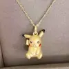 Pingente de Esmalte Corado Vermelho Bochecha de Desenho Animado Moe Bikachu Pingente Gordinho Fofo Personagem de Desenho Animado Feliz
