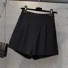 Pantalones de Mujer 2023 Nuevas Explosiones Otoño talla extra Mujer Pantalones de Tirar Cintura Alta Adelgazantes Chifón Pierna Ancha Shorts