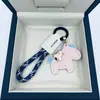 Fique Rico Imediatamente Pingente de Chaveiro de Couro de Vaca Feito à Mão para Carro Lanyard Elegante Simples Exquisito para Casais Masculinos e Femininos