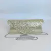 2025 Fábrica Transfronteiriça Quente Brilhante Glitter Bolsa de Noite Feminina Bolsa de Casamento Bolsa de Banquete Bolsa Mensageira Grande Capacidade