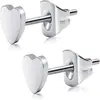 Brincos Amazon Fashion Geométricos Forma de Flor de Lua Crescente Amor Moda Simples Versátil Acessórios para Brincos de Trabalho