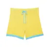 Cárdigan de Punto de Verano para Mujer Estilo Europeo y Americano con Solapa de Manga Corta 6333 6334