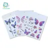 Pegatinas de Tatuaje Personalizadas de Fabricante Pegatinas Impermeables para la Cara Pegatinas para el Brazo Pegatinas Desechables Tatuajes Luminosos con Estampado en Caliente Tatuaje