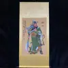 Caligrafía y Pintura Antigua del Fabricante: Pintura de Guan Gong para el Vestíbulo, Pintura de Guan Gong Imitación Estilo Antiguo para el Salón Principal, Ya Enmarcada, Pintura Religiosa del Buda Sonriente