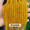 Cuentas de Vidrio Crackeladas Bicolores con Salpicaduras Doradas Cuentas Sueltas Gama Completa de Colores Accesorios para Joyería DIY Pulsera Muñequera Enfilado Wholesale