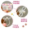 Elásticos de Cabelo Prateados para Crianças, Faixas de Cabelo com Laço para Menininhas, Anéis de Polegar com Pérolas, Cordas de Cabelo Trançadas para Meninas, Elásticos de Cabelo para Bebês