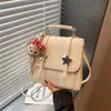 Mochila Mini Xadrez Exquisita Modelo Novo 2026 Feminina Transfronteiriça, Bolsa de Ombro de Alto Estilo para o Dia a Dia
