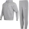 Conjunto deportivo de dos piezas para hombre de primavera y otoño, sudadera con capucha de punto polar y pantalones, casual, para fitness, 95% algodón