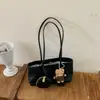 Bolso de Hombro Retro Transfronterizo Patrón Lichi Gran Capacidad Bolso de Axila para Mujer 2026 Nuevo Versátil para Viajes al Trabajo