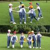 Ropa de Rendimiento Infantil, Ropa para Reuniones Deportivas de Porristas, Ropa de Graduación de Jardín de Infancia, Overoles de Mezclilla, Ropa de Moda Infantil de Moda