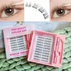 Pestañas Postizas Transfronterizas Zorro Pequeño Set de Pegamento Maru Multicúmulo Esponjosas Alargadoras Esquina Exterior Cabello Realista Suave Material de Comercio Exterior Más Vendido