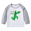 2023 transfronteiriça nova primavera e outono camiseta infantil gola redonda desenho animado manga longa camisa base meninos e meninas bebê algodão camiseta