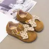Sapatos de Couro Pequenos com Bolinhas Moda Lolita Princesa Simples Estilo Mori-kei para Meninas Sapatos Flats com Acabamento em Renda Sola Macia