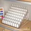 Estante de Exhibición para Esmaltes de Uñas Caja de Almacenamiento de Cosméticos de Múltiples Capas Estante de Almacenamiento para Esmaltes de Gel para Uñas de Salón de Uñas Acrílico