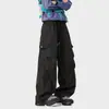 Pantalones de Trabajo Rectos Estilo Americano para Hombre, Nueva Tendencia Primavera 2026 Marca, Corte Holgado, Estilo Deportivo Casual para Exteriores, Senderismo y Montañismo
